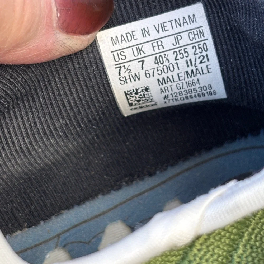 Adidas‎ x BBC Ice Cream Hu NMD Running Dog Green Sneakers Mens Size 7.5 Rare